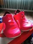 Nike - Sandale cu detaliu logo Sunray Protect 3, Fucsia/Violet prafuit