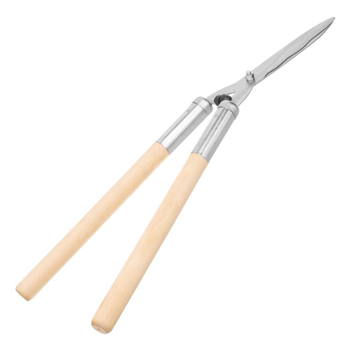 Кусторез, 650 мм, волнистые лезвия, деревянные рукоятки ( Россия )