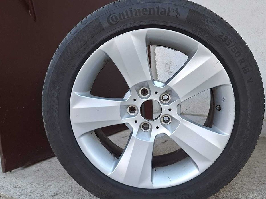 Алуминиеви, лети джанти с гуми, оригинални за BMW X3, X5, 18" цола,