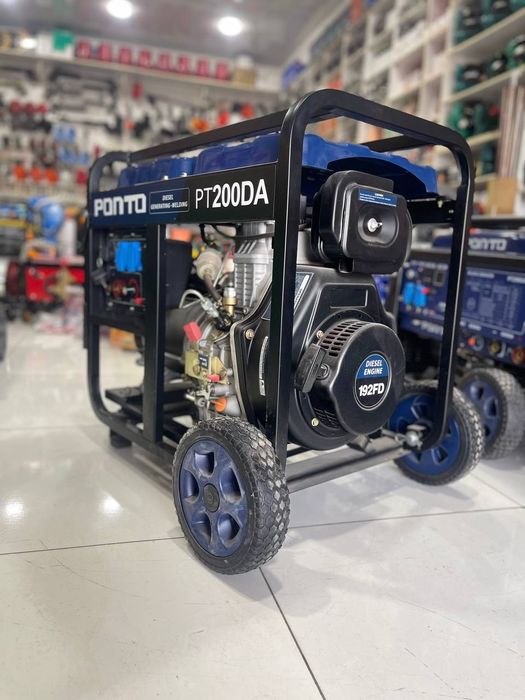 Dizel generator-payvandlash apparati PONTO PT200DA