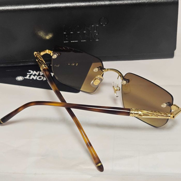 Ochelari de soare semitransparenti Montblanc