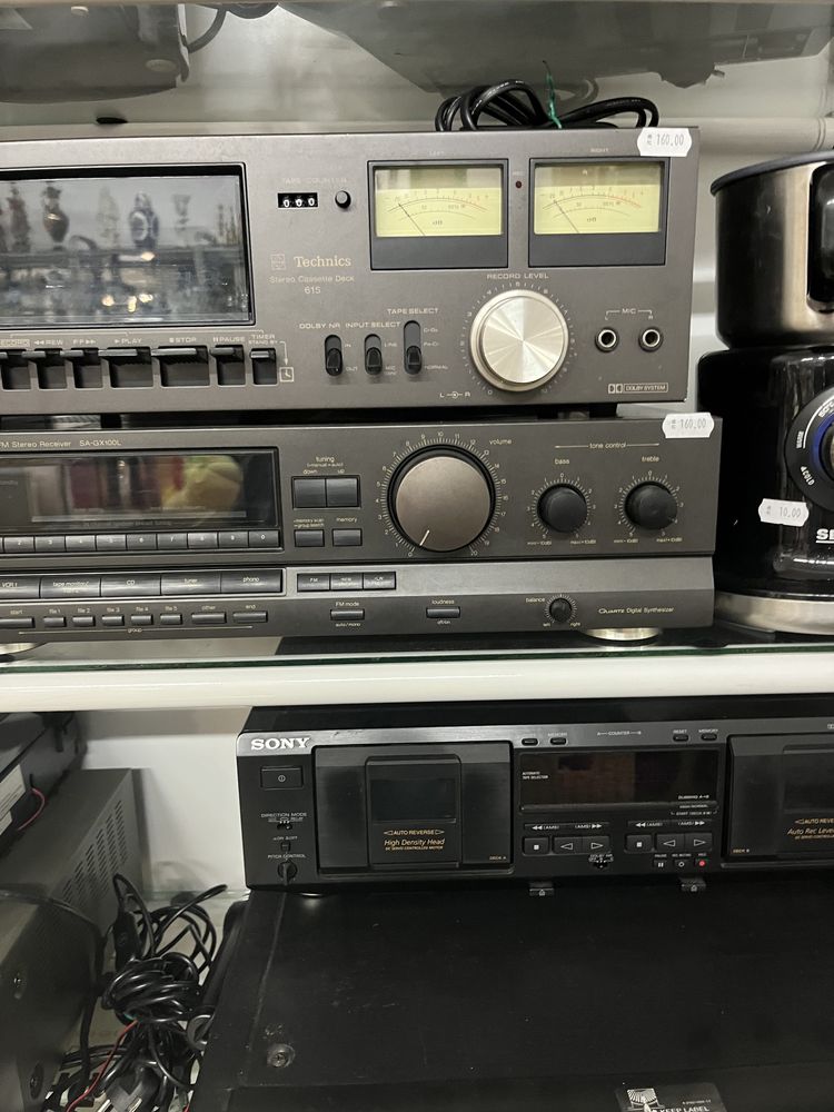 Technics sterio receiver sa-gx100l усилвател уредба дек