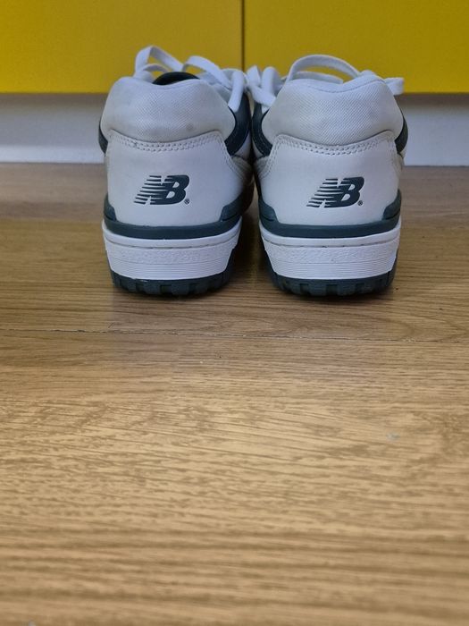 new balance 550 white/green