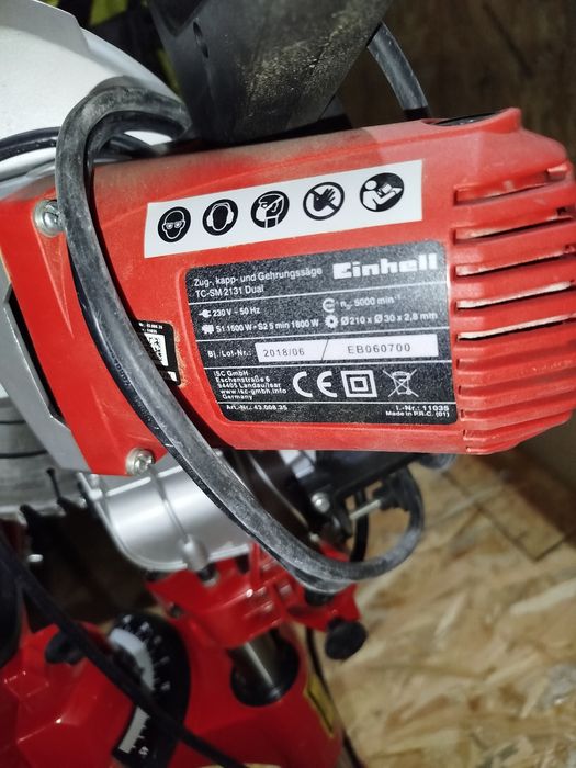 Circular culisant Einhell 210