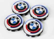 Оригинален комплект капачки BMW 50 Years M  57mm за колела 5x112