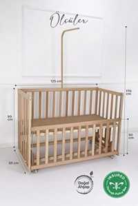 Бебешко креватче - дървено