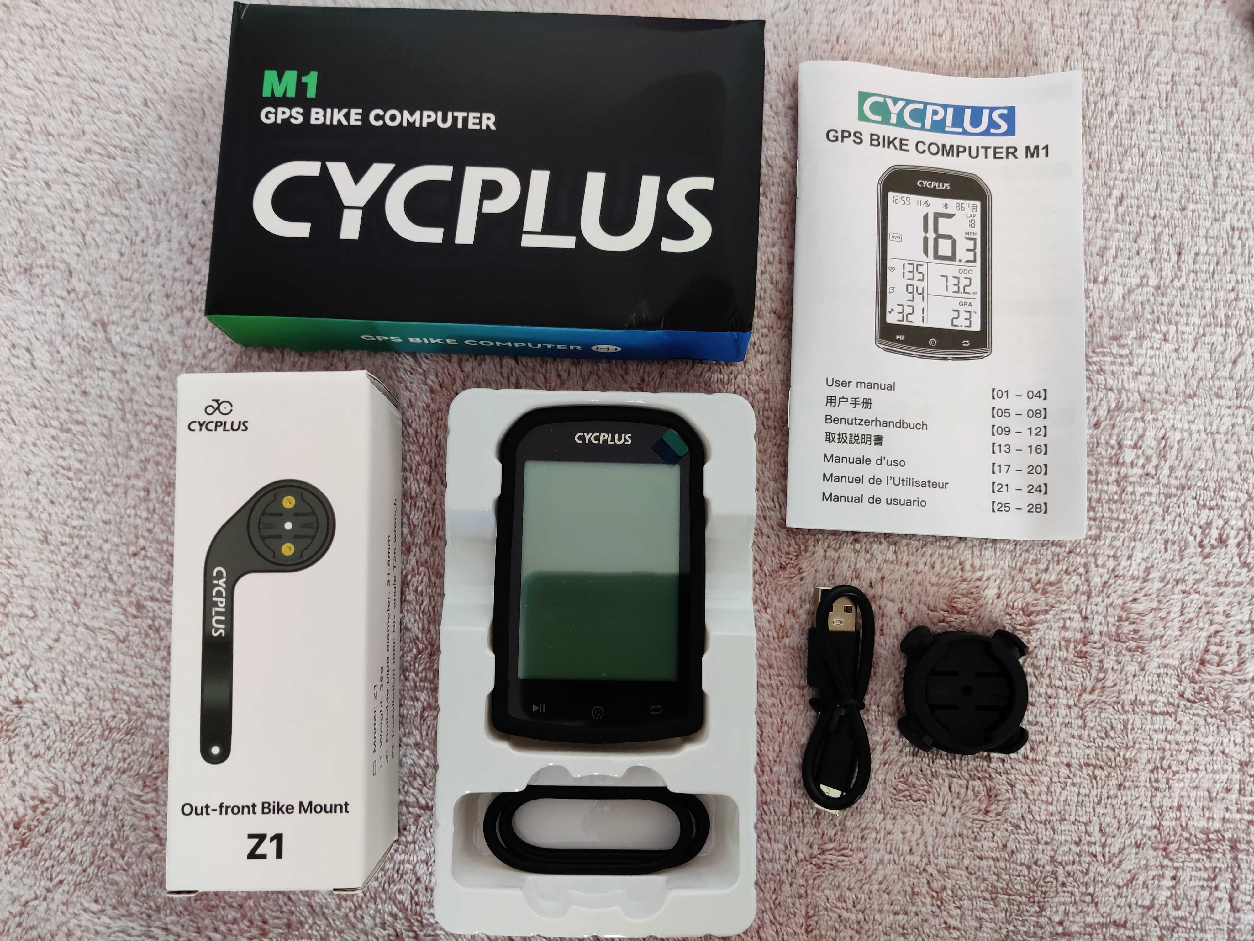 Calculator bicicleta Cycplus M1 GPS ANT+