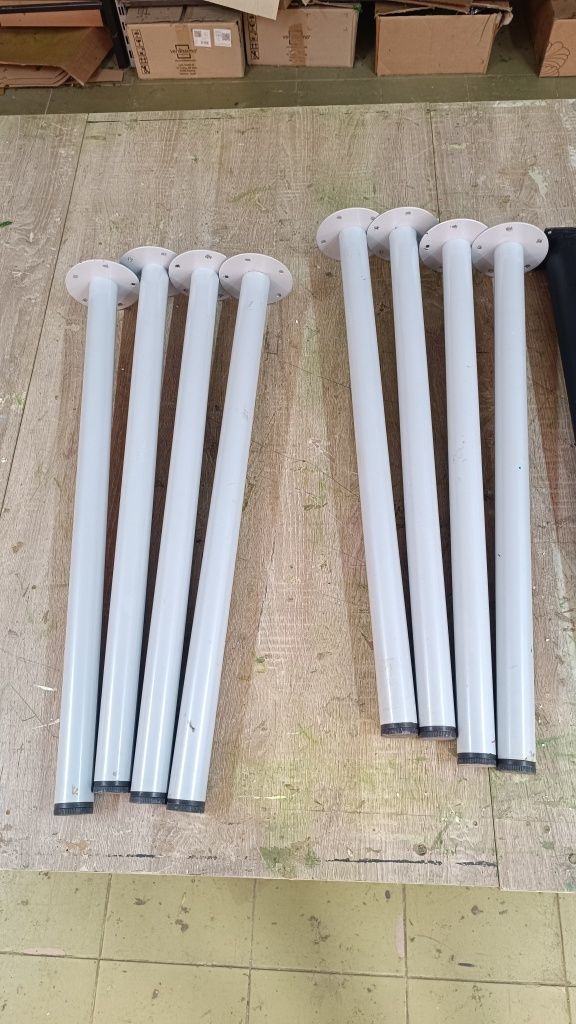 Picioare metalice pt birou / masa ikea adlis