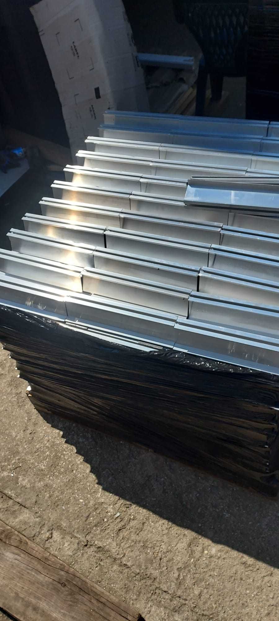 Minirail profil sina de montaj panouri fotovoltaice H63mm