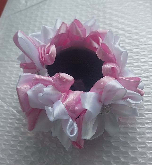 Fundițe pentru fetițe din banda de saten făcut cu mare drag