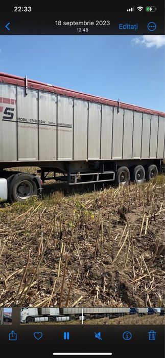 Semiremorca basculabila TRAILOR full aluminiu