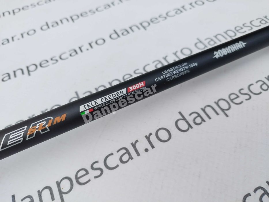 SET FEEDER Lanseta Harrier Tele Ultra SLIM 3m Mulinetă PRO FL LA4000