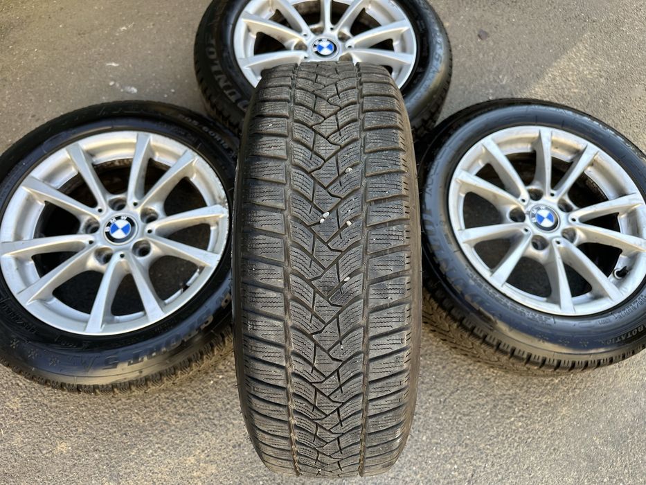 Jante originale bmw seria 3 f30 f31 cu anvelope de iarna 205/60/16