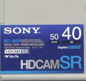 Sony casete video DvCam