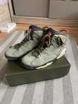 Nike Jordan 6 Travis Scott olive green
