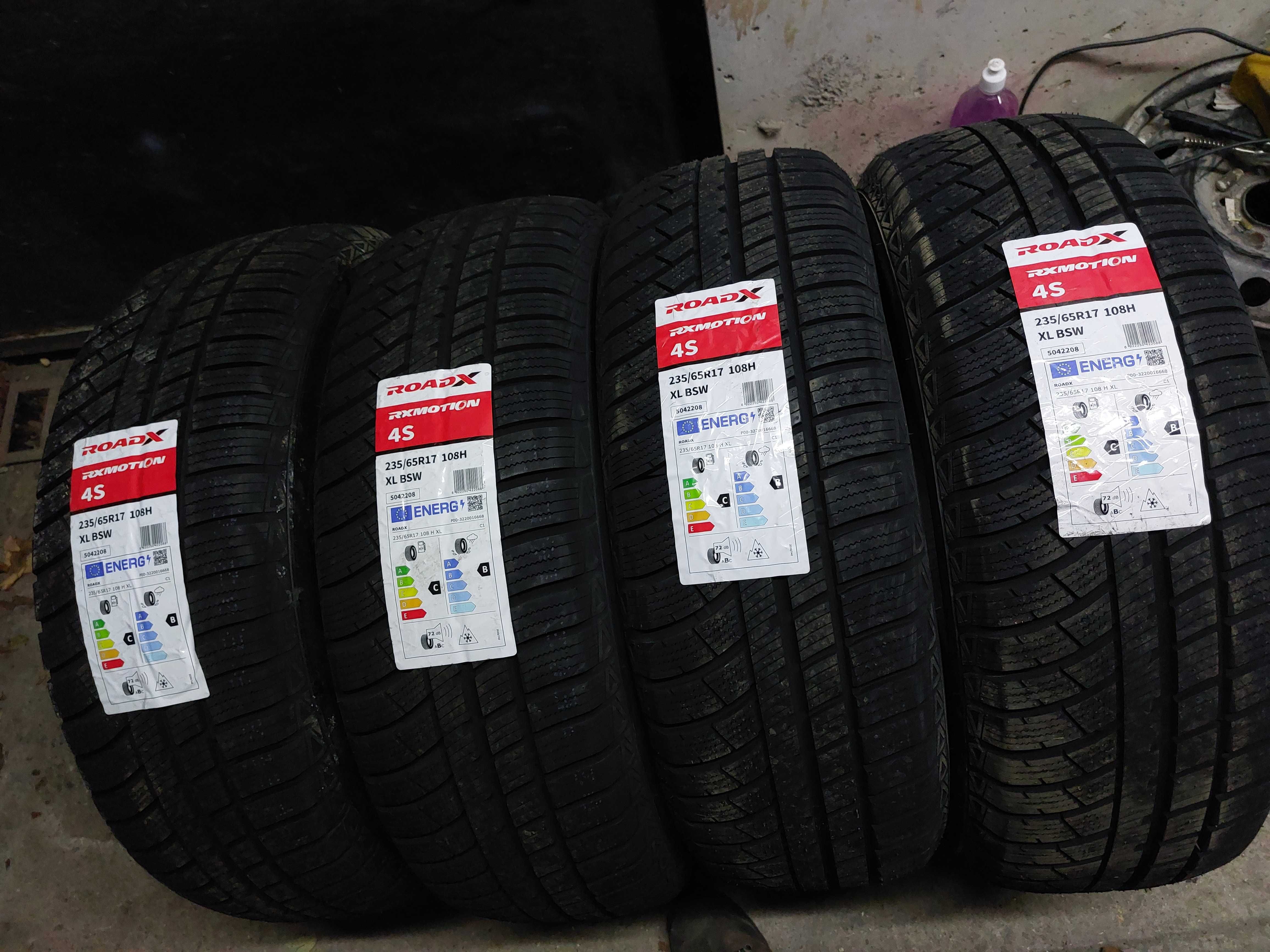 НОВИ всесезонни ROADX 235/65/17 108H DOT 2224