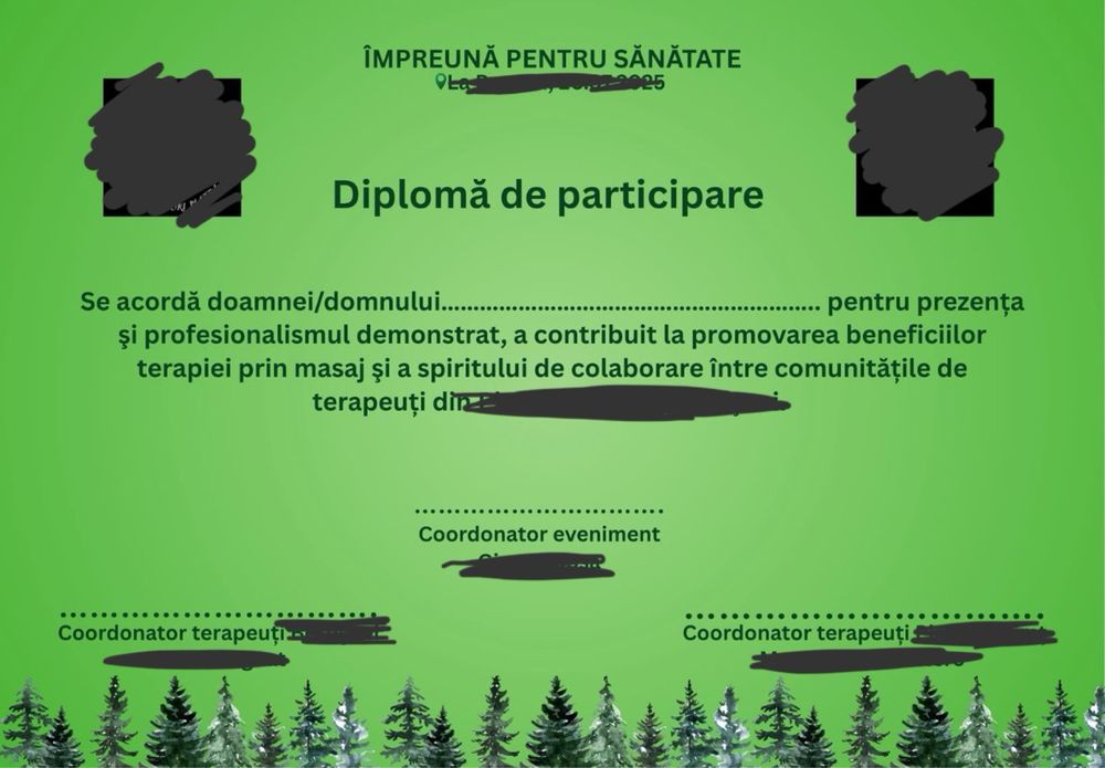 Realizez Afise, Anunturi, Flyere, Diplome, etc.