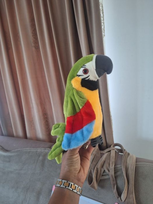 Papagal cu functii, o jucărie interactiva