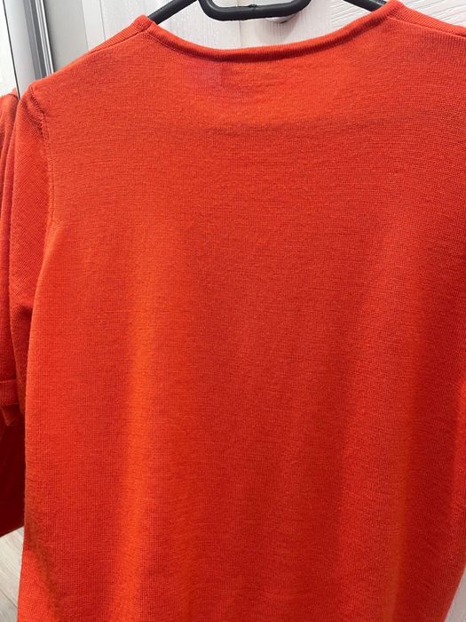 Maleta 100 % lana cu maneca scurtă