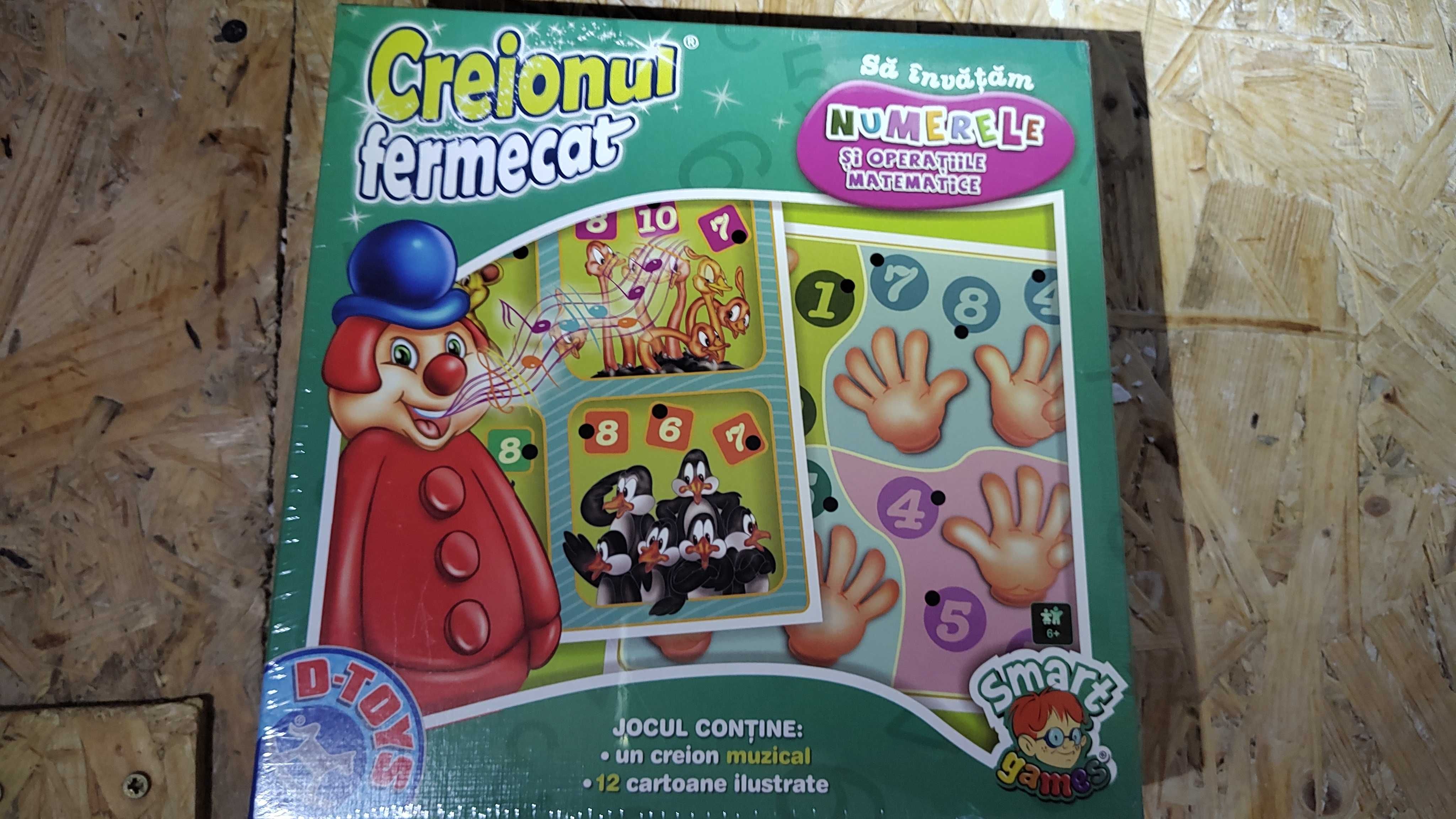 Joc educativ interactiv D-toys, Creionul Fermecat 5+ NOU sigilat