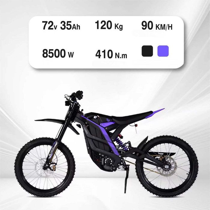 Кросов мотор на ток 8.5kw 90km/h мощен 79BIKE Falcon Pro talaria