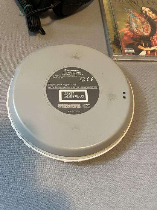 Cd MP3 Player PANASONIC SL-CT520 cu casti Sony