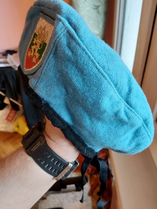 шапка светлосиня малък размер