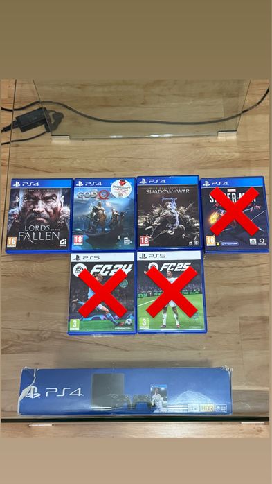 God of War, Shadow of war, Lords of the fallen за PS4