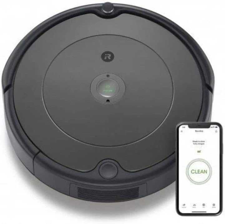 Робот прахосмукачка iRobot Roomba 697 съвместим с Alexa и Google Home