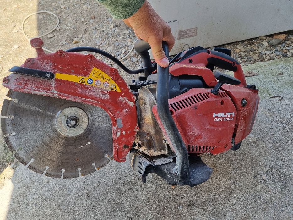 Drujba taiat beton hilti dsh 600  și motor electric