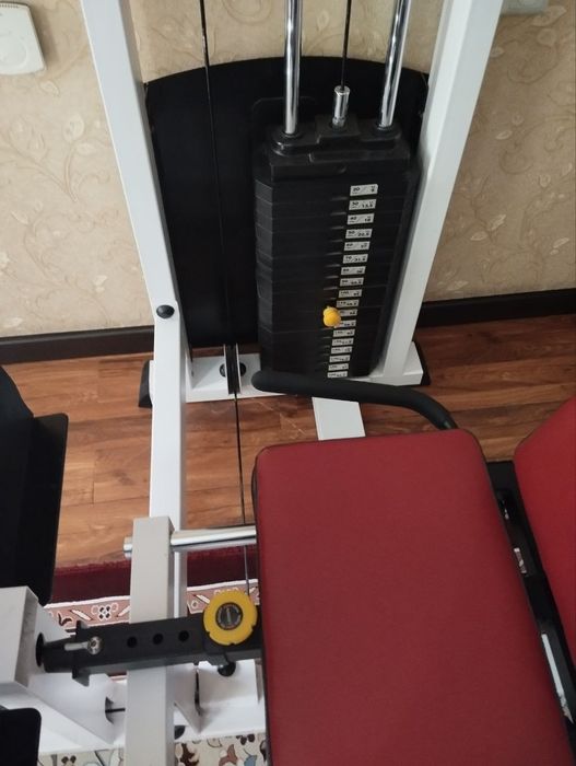 горизонтальный жим для ног