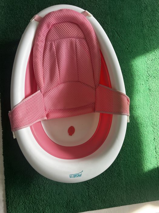 Cadita pliabila cu reductor, roz