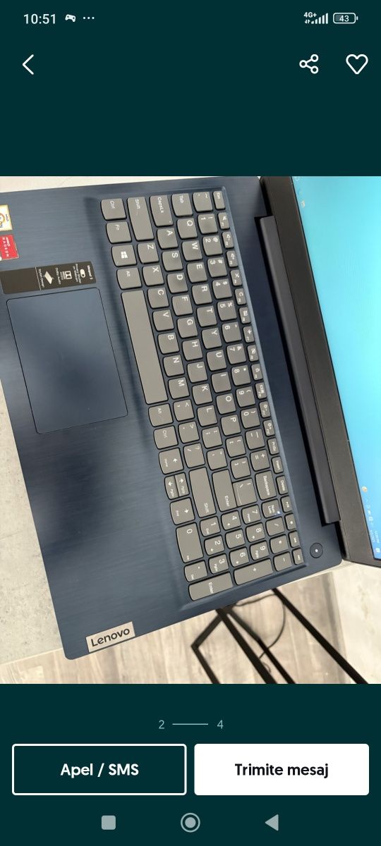 Vand Laptop Lenovo