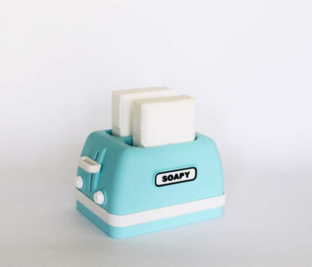 Suport sapun retro toaster printat 3d
