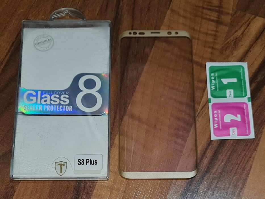 Folie sticla full cover originala SuperGlass Samsung S8+ S8 Plus G955