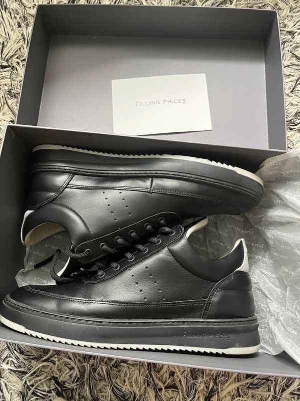 Adidași Filling Pieces – Low Top Bianco Jet Black