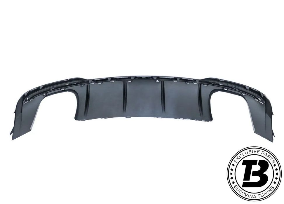 Difuzor Bara Spate cu Ornamente compatibil cu Audi A3 8V RS3 Design