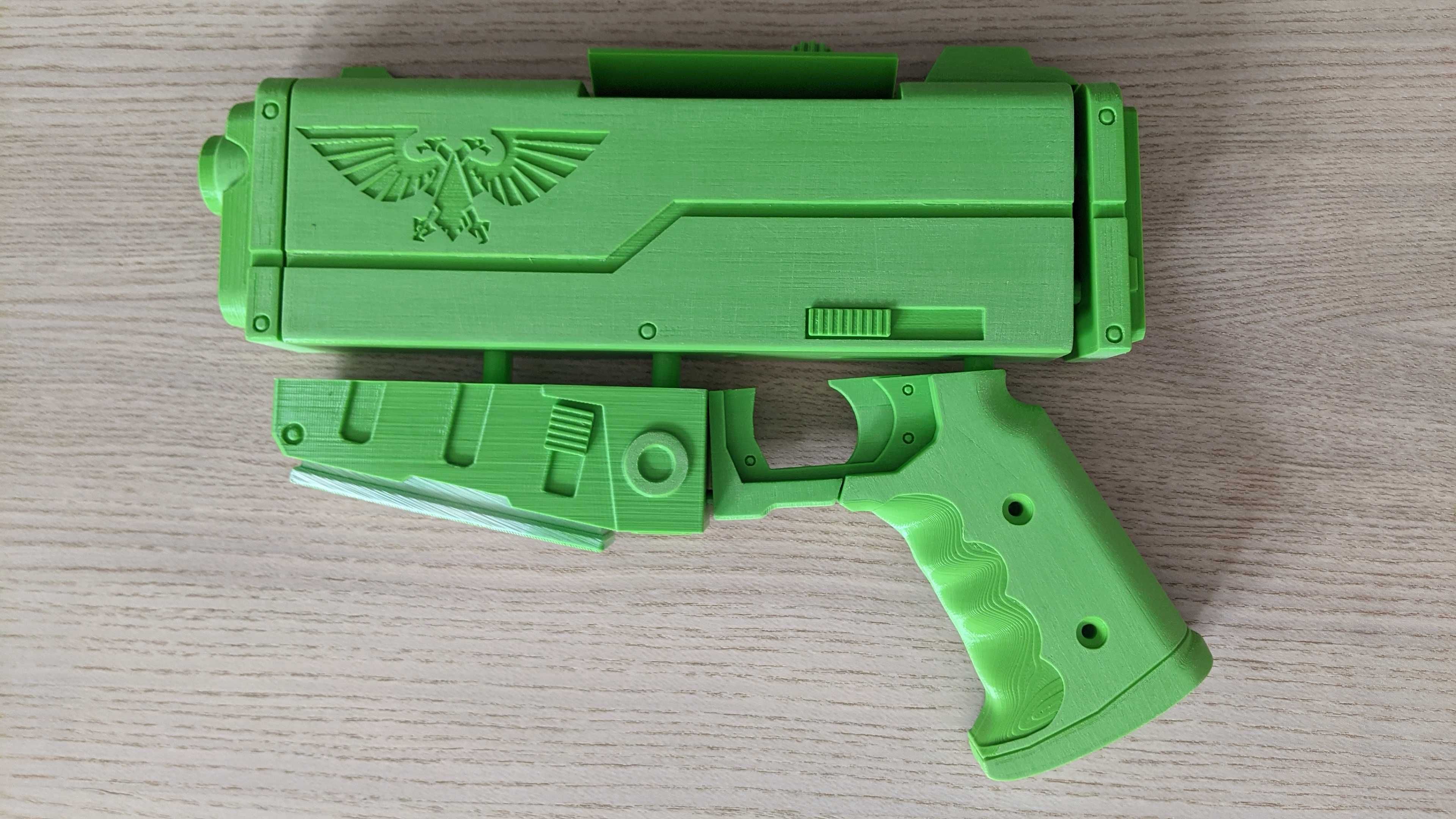 3D Printed parts for Warhammer 40k Gun/Pistol