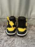 Off-White Out Of Office Lace-Up Sneakers Black and Yellow