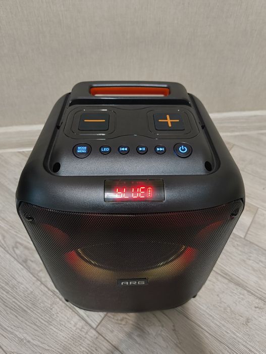 Колонка ARG Bluetooth | LED подсветка | Беспроводная | Пульт