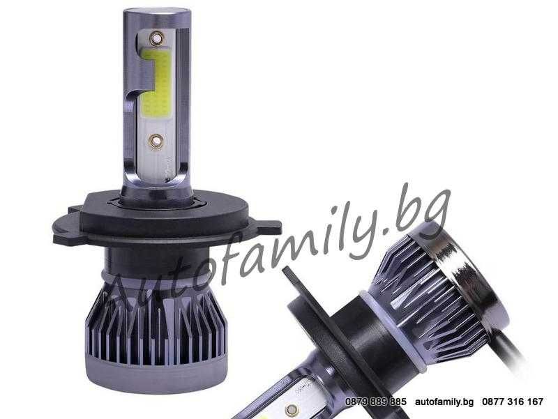 Ново!Mini LED 7,600lm 80W COB H1,H7,H4,Hb3(9005),Hb4(9006),H11,H8