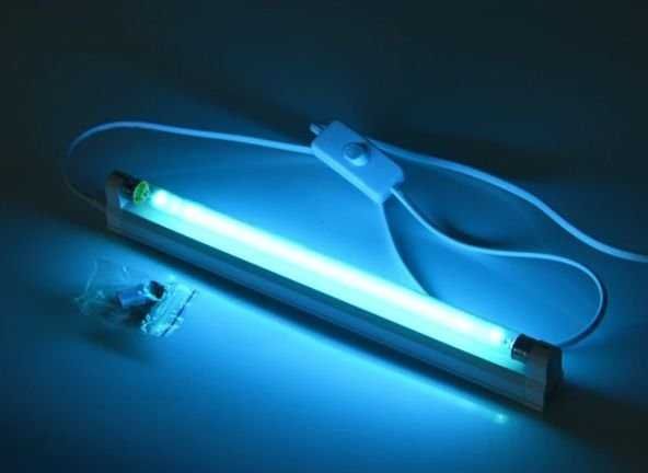 Кварц лампа 20 ватт, Бактерицидті, ультракүлгін сәулелендірушісі