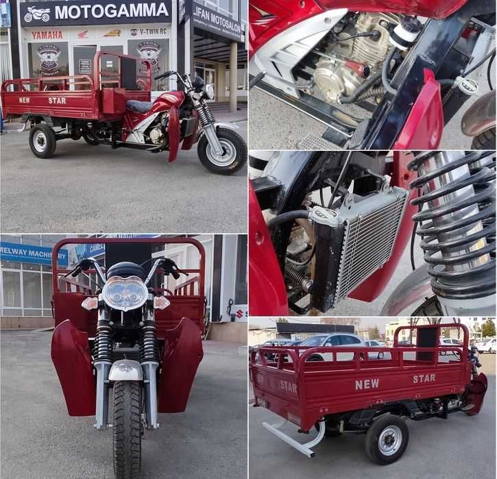 NEW STAR O'zi ag'daruvchi(Somasval) motosikl srochni sotiladi.Motor200