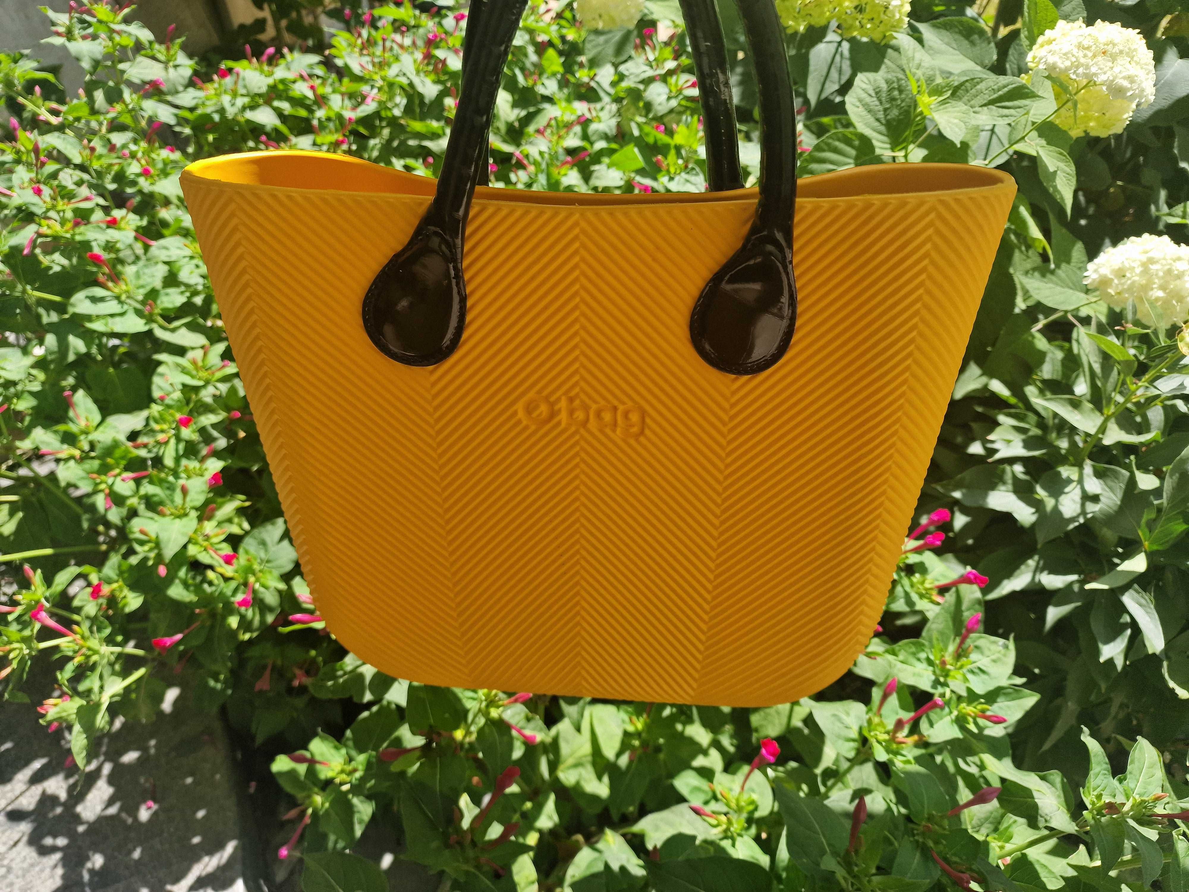 Чанта o bag mini жълт цвят