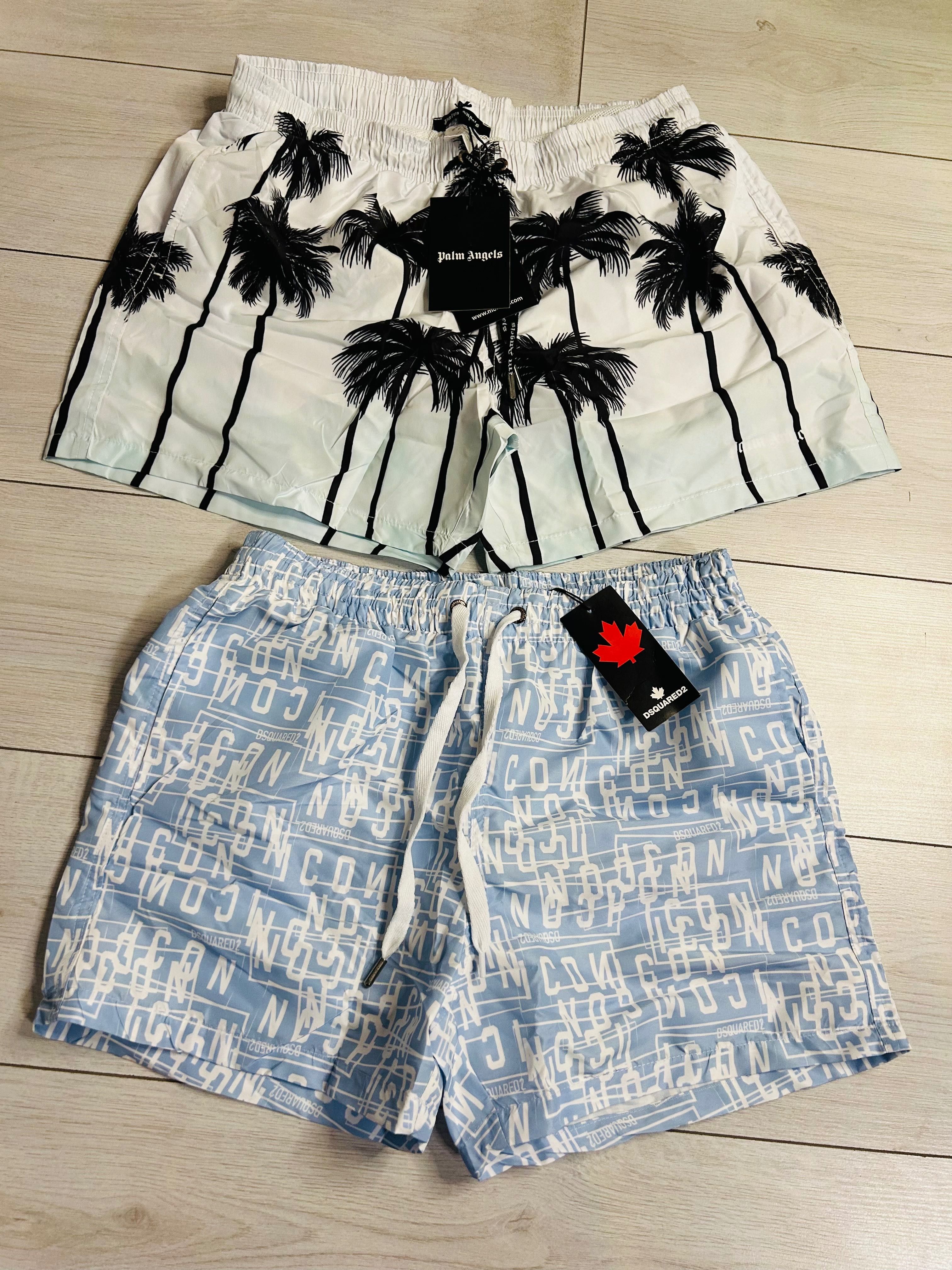 Pantaloni scurți plajă  dsquared2 Palm Angels  new collection 2025