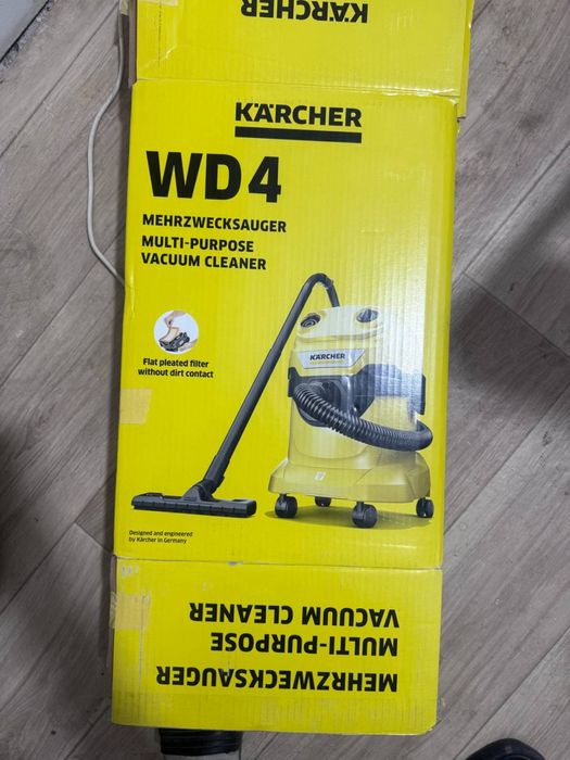Karcher WD4 — Многофункциональный пылесос