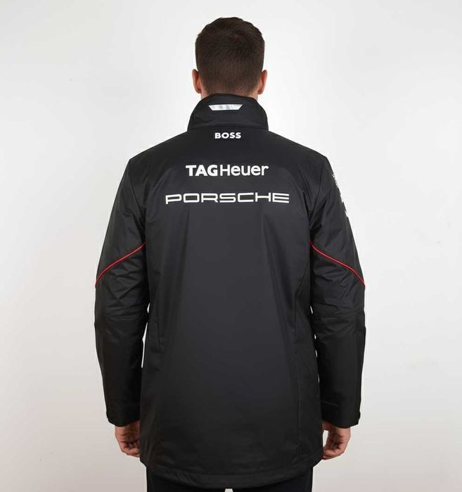 Porsche Motorsport x Boss Rain Jacket - Оригинално мъжко яке размер XL