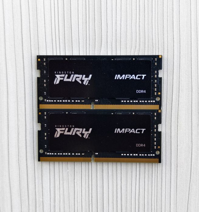 Kit 32gb DDR4 Kingstone Fury Laptop