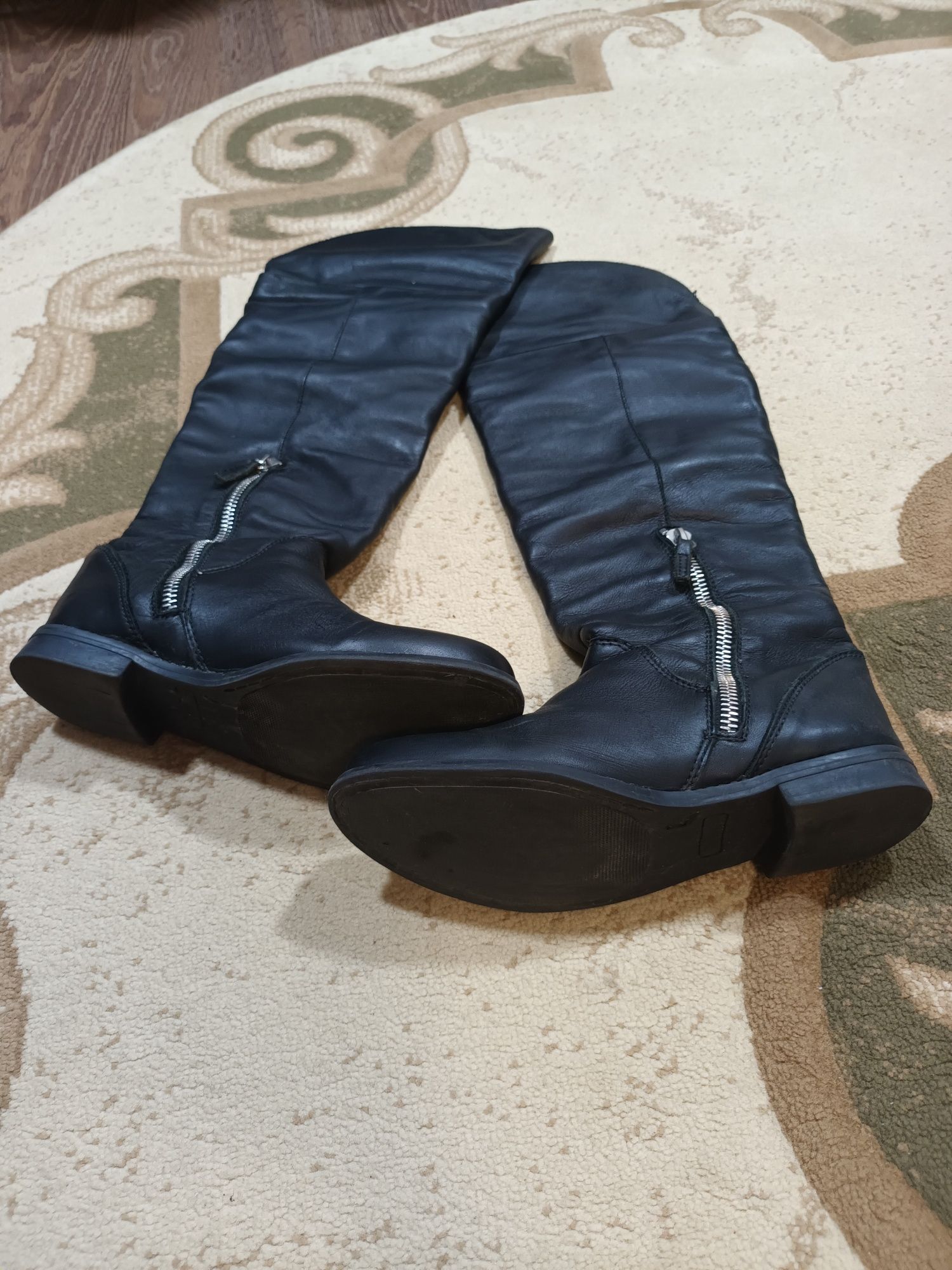 Cizme lungi dama piele
