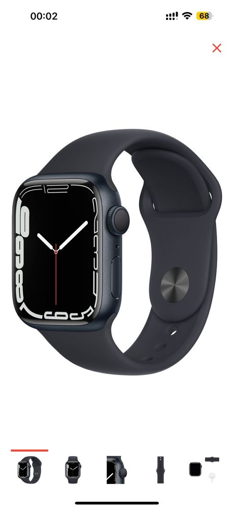 Продаю Apple watch 7 45 mm